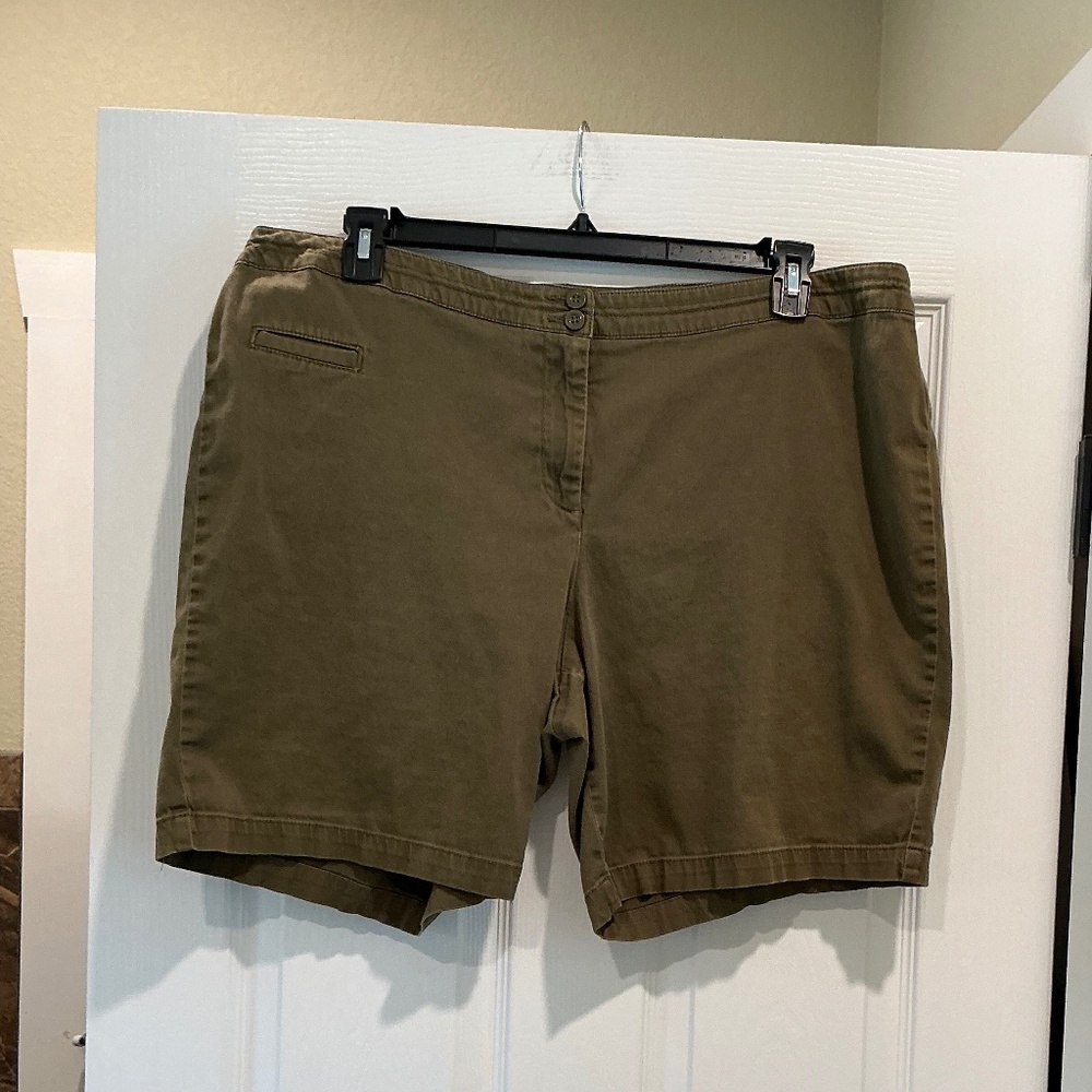 Dept 222 Olive Green shirts 18W